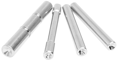 Cross Armory CRG4PSSV 4 Pin Set Silver 4140 Steel for Most Glock Gen4