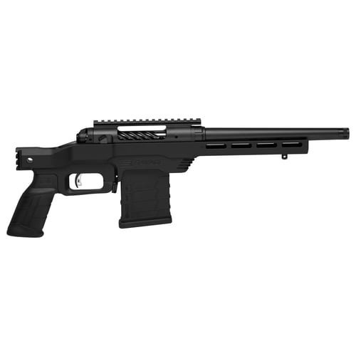 Savage Arms 57798 110 PCS 308 Win 10+1 10.50" Matte Black Carbon Steel/Black Rubber Grips Left Hand