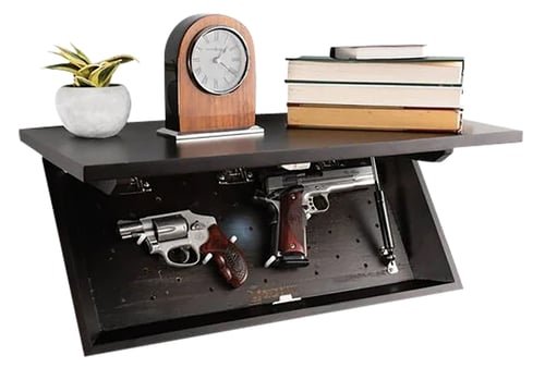 Lockdown 1117248 In-Plain-Sight Walnut Wood 24"x11.75"x3.25"