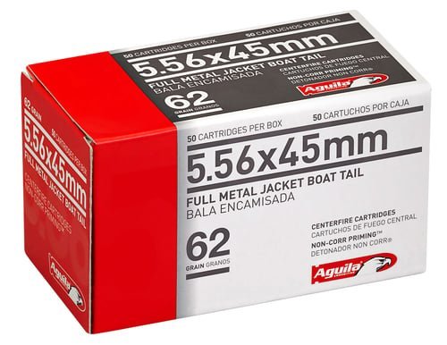AGUILA 556NATO 62GR FMJBT 50/1000