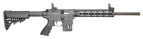 Smith & Wesson 11507 M&P15-22 Performance Center Sport *MA,MD,NJ Compliant 22 LR Caliber with 10+1 Capacity, 18" Barrel, Matte Black Metal Finish & Fixed Vltor Black Synthetic Stock Right Hand